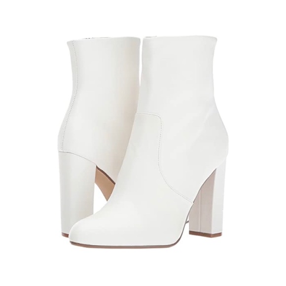 steve madden white boots